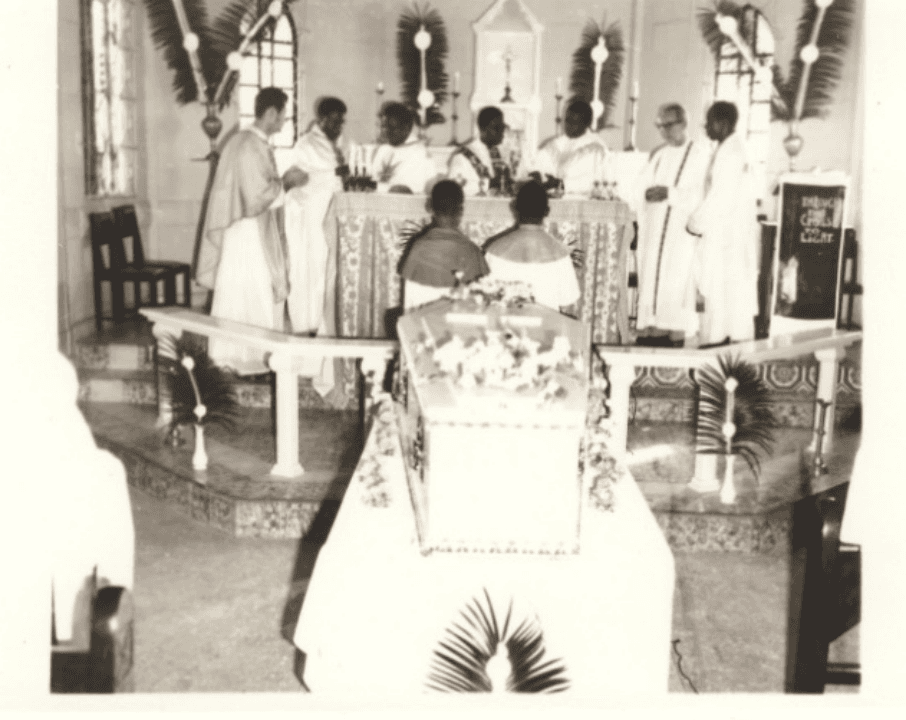 Re-interment Mass of Mother Mary Charles Magdalen Walker, RSC