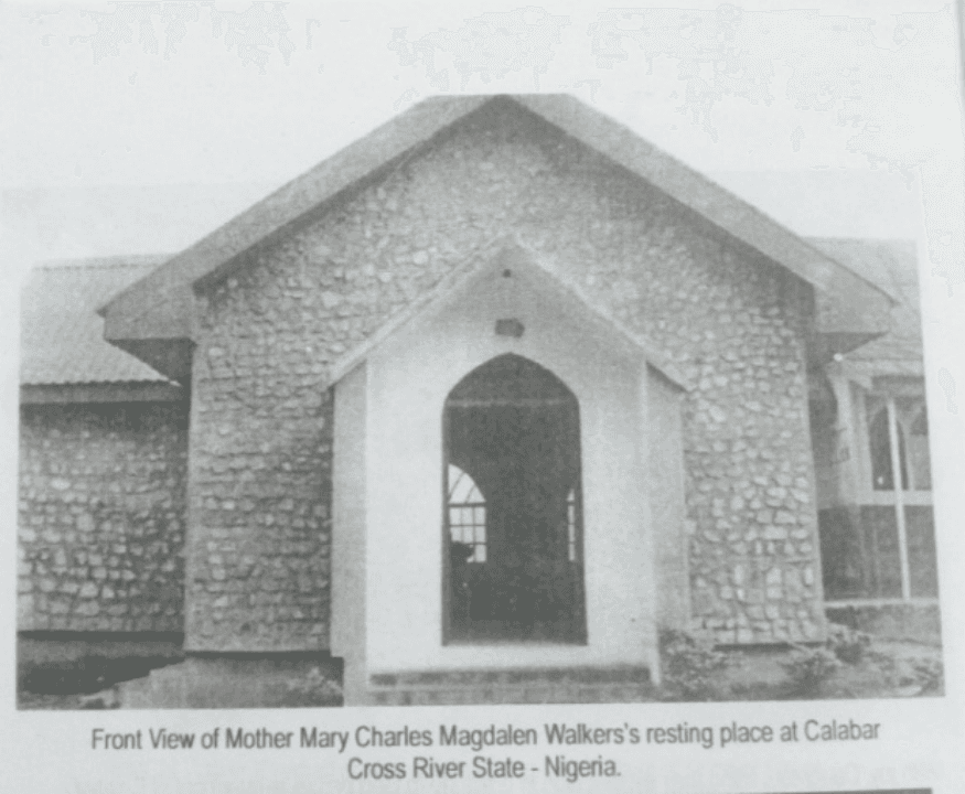 Mother Mary Charles' Resting Place Exterior